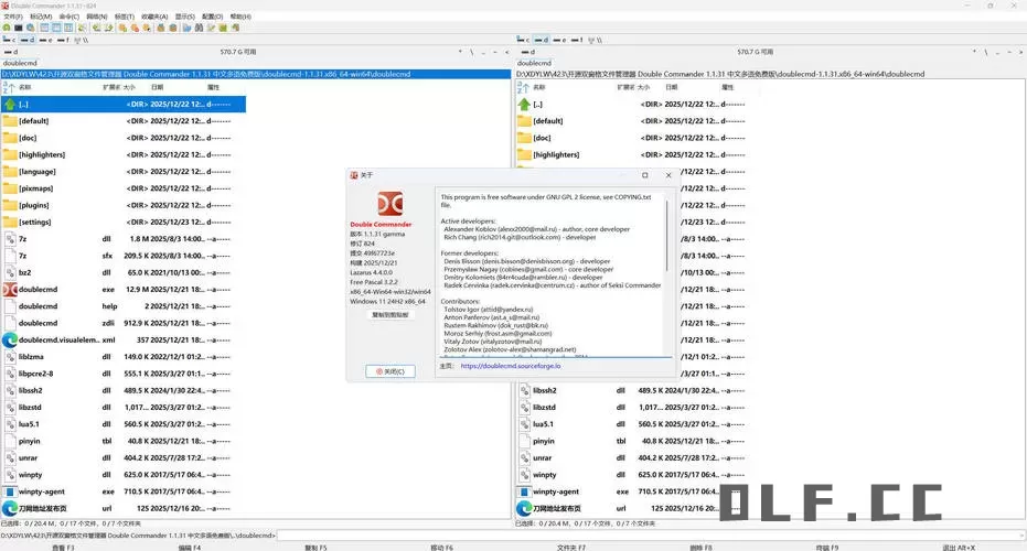 双窗口文件管理Double Commander v1.1.31绿色版